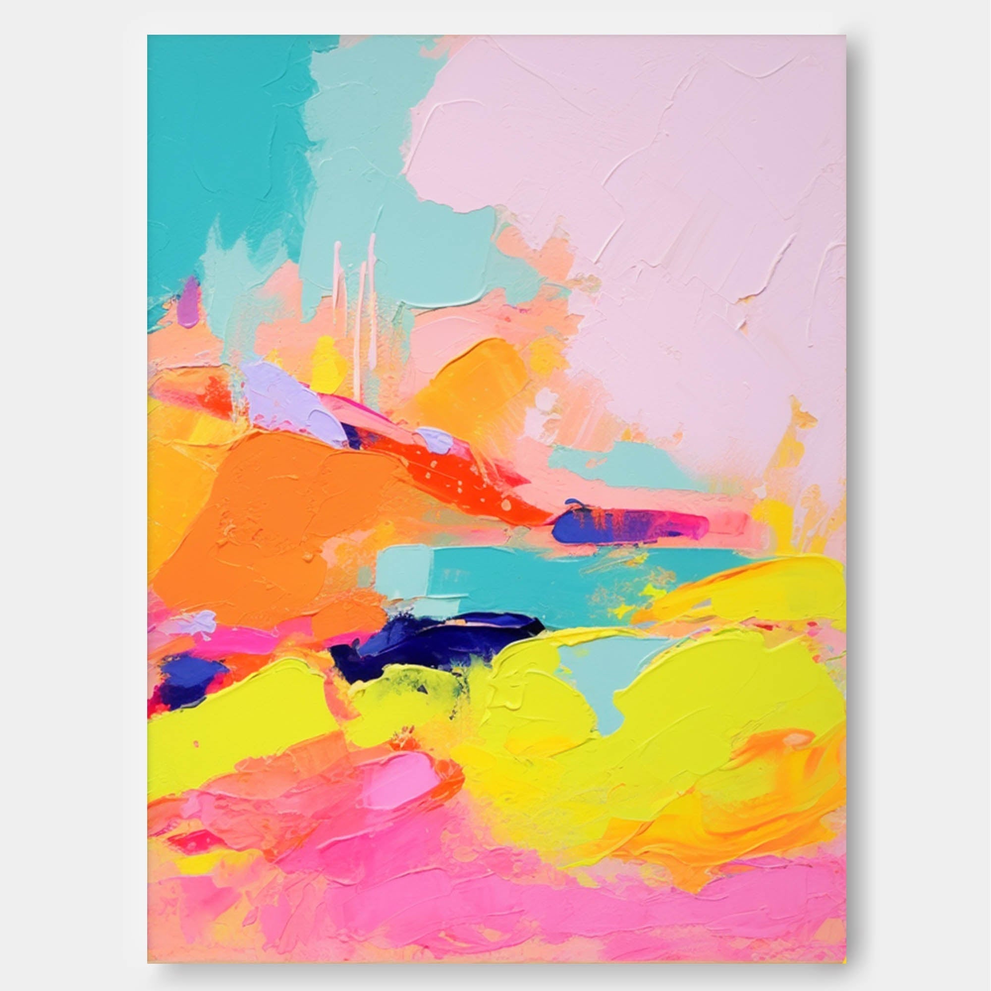 Radiant Abstract Color Fields
