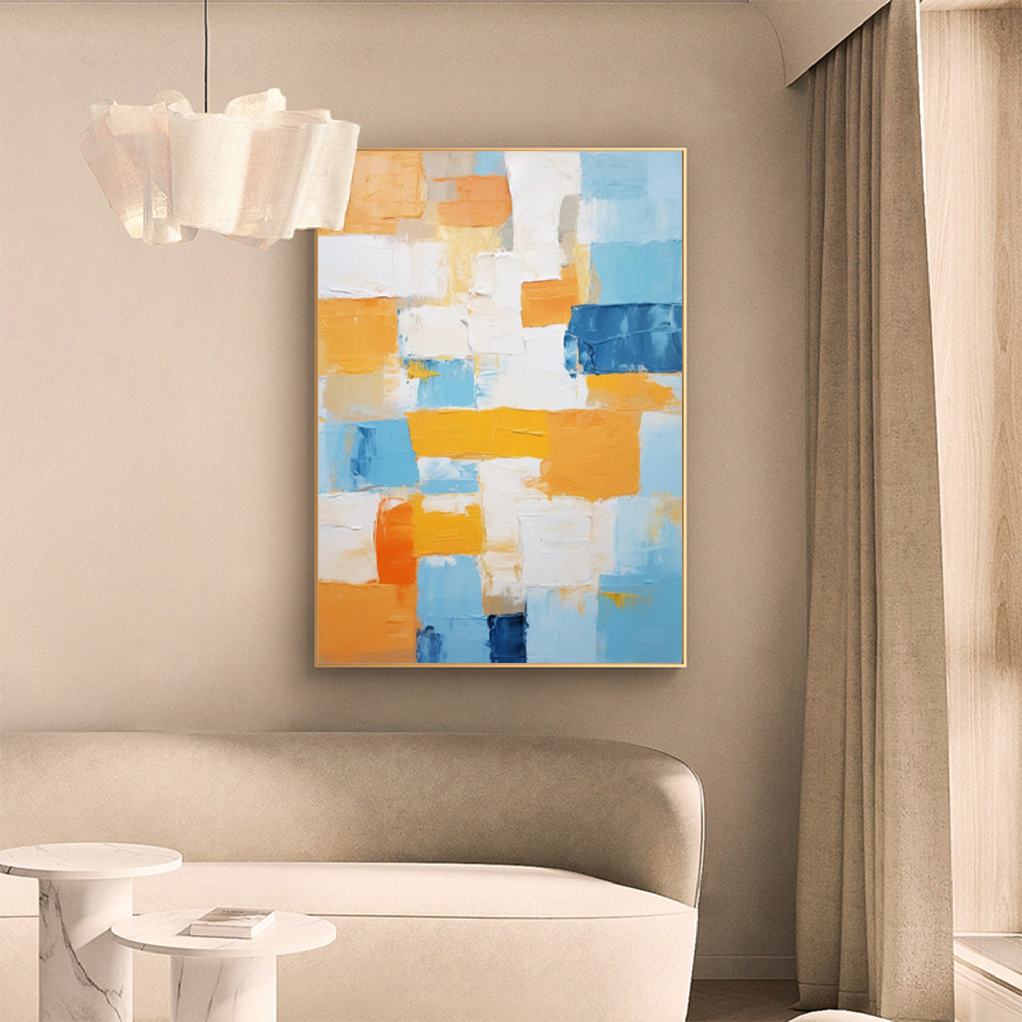 Color Blocks: Modern Abstract Harmony