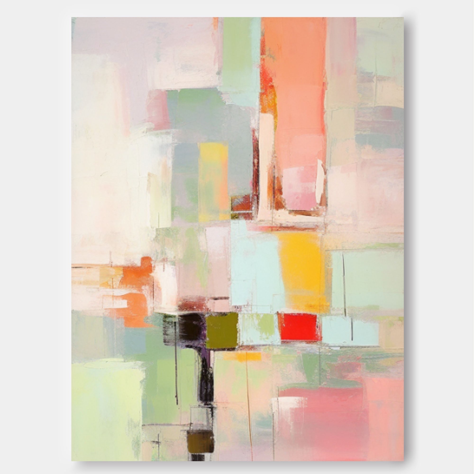 Abstract Canvas Art #AB358