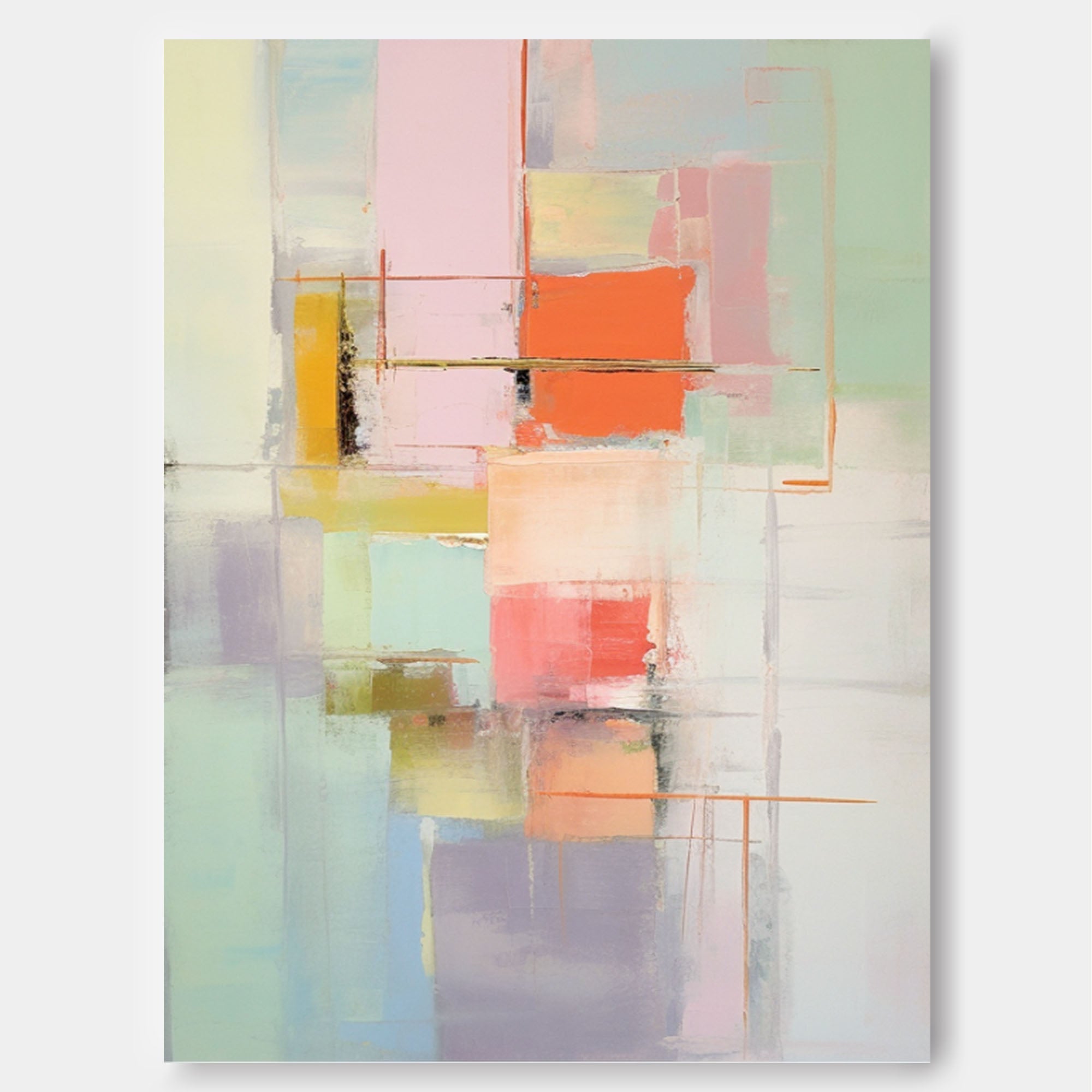 Abstract Canvas Art #AB353