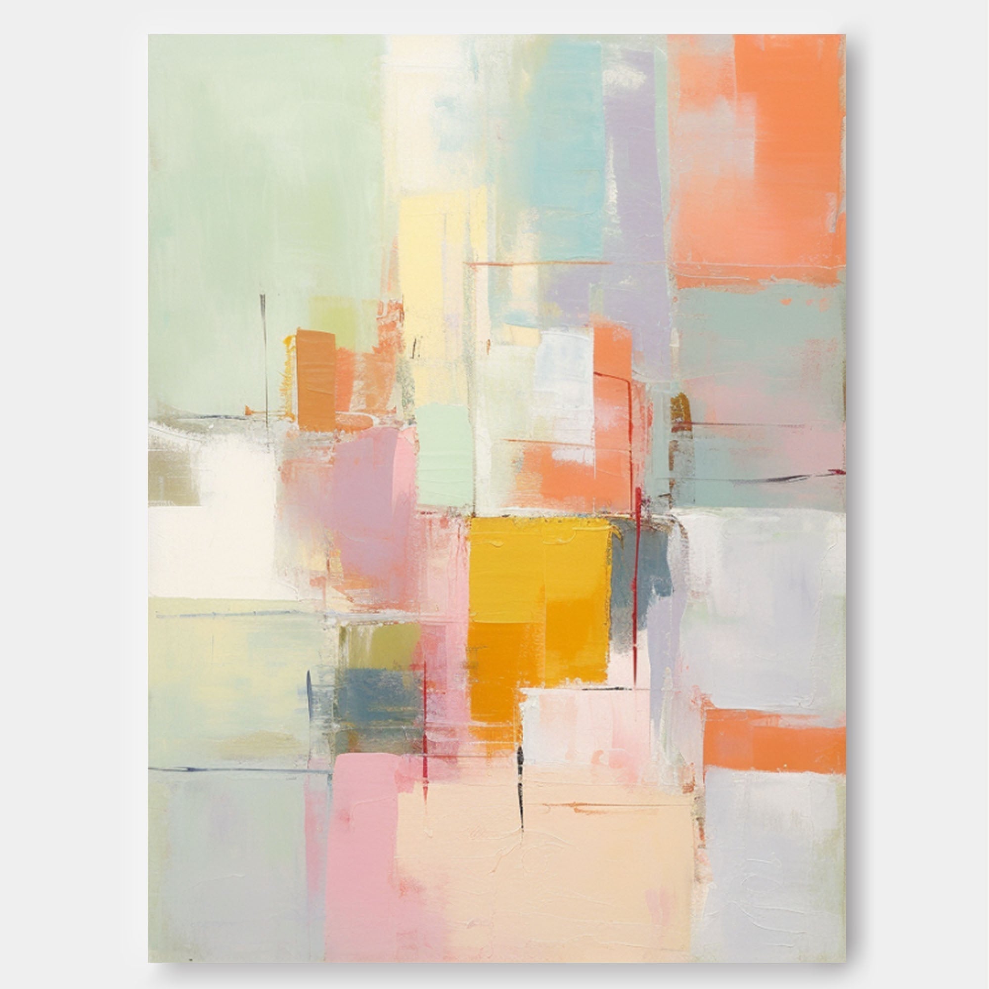 Abstract Canvas Art #AB355