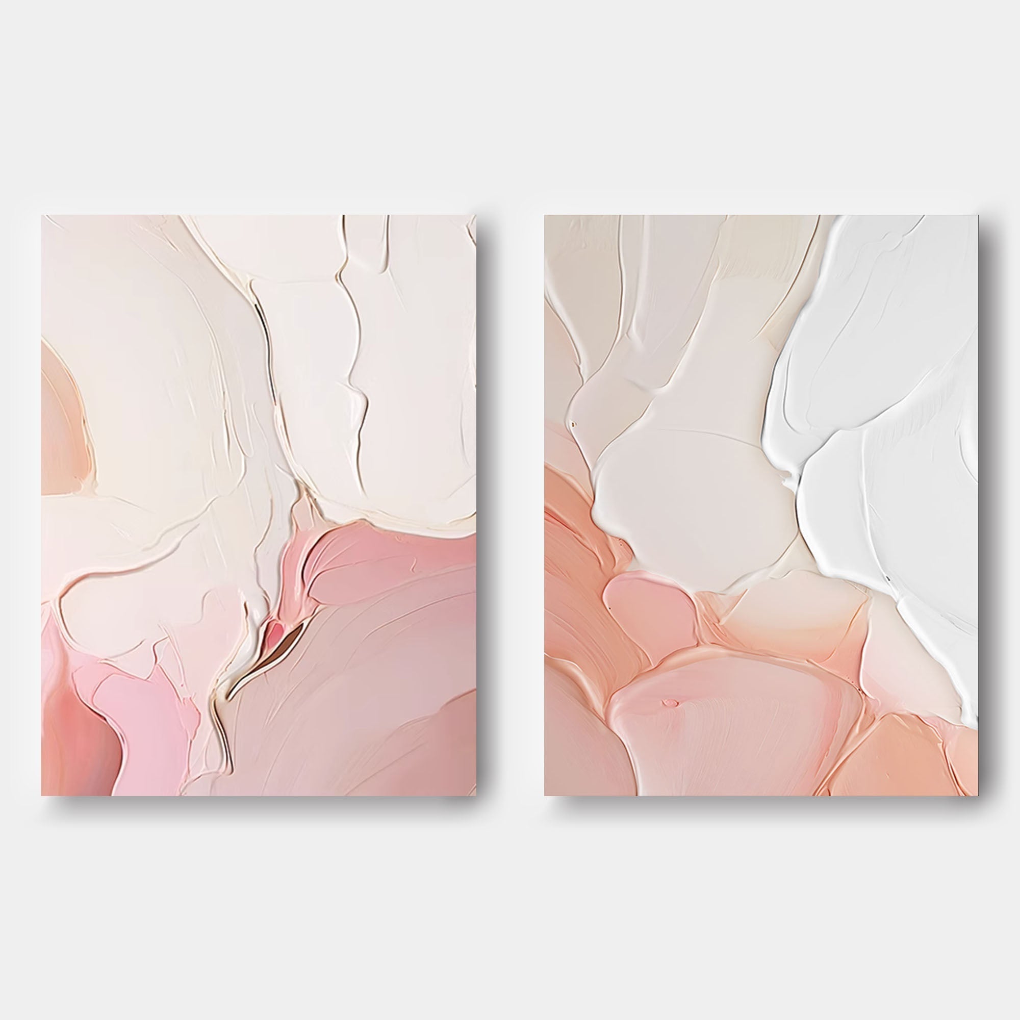 Blush Tones Minimalist Art Set