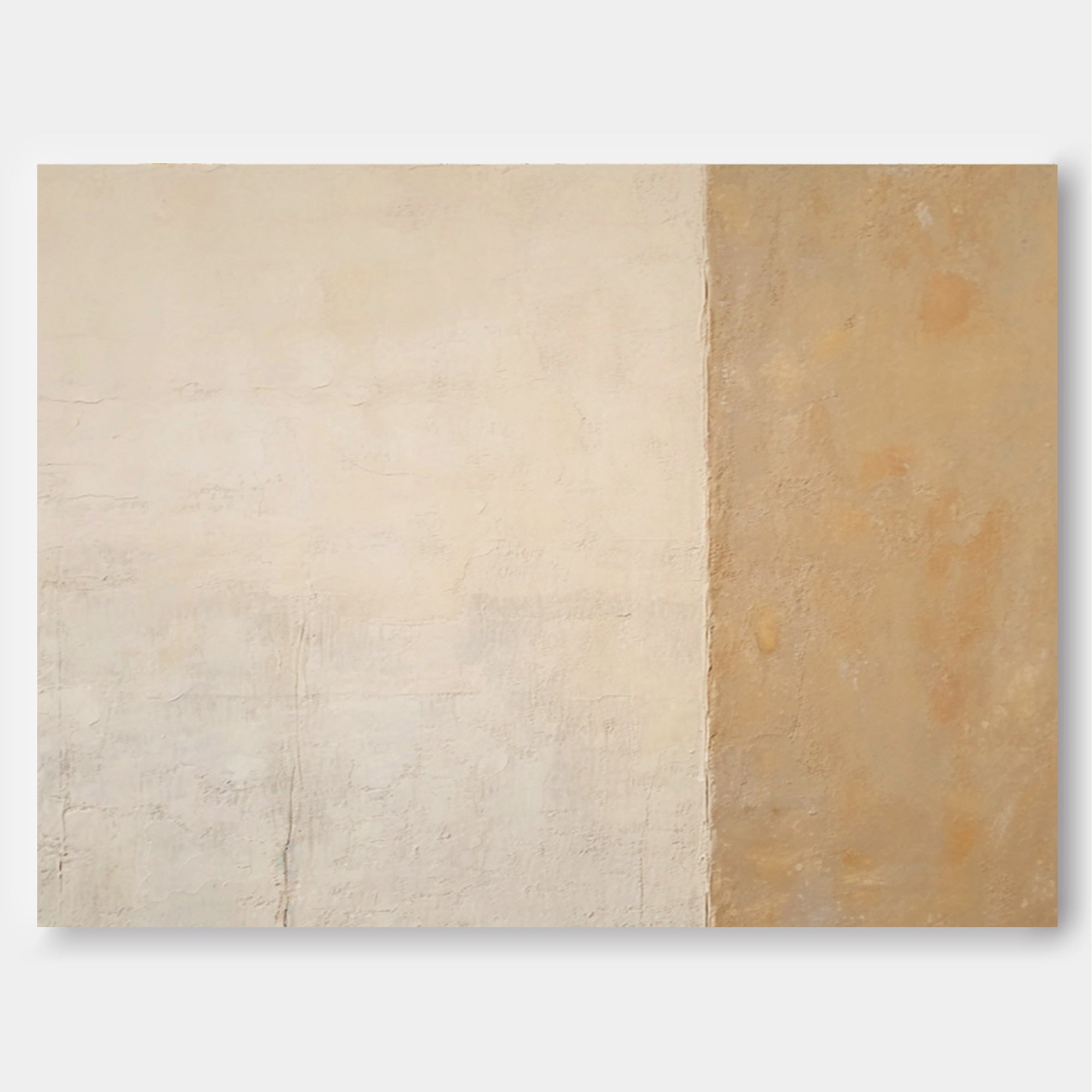 Earthy Minimalist Abstract Canvas