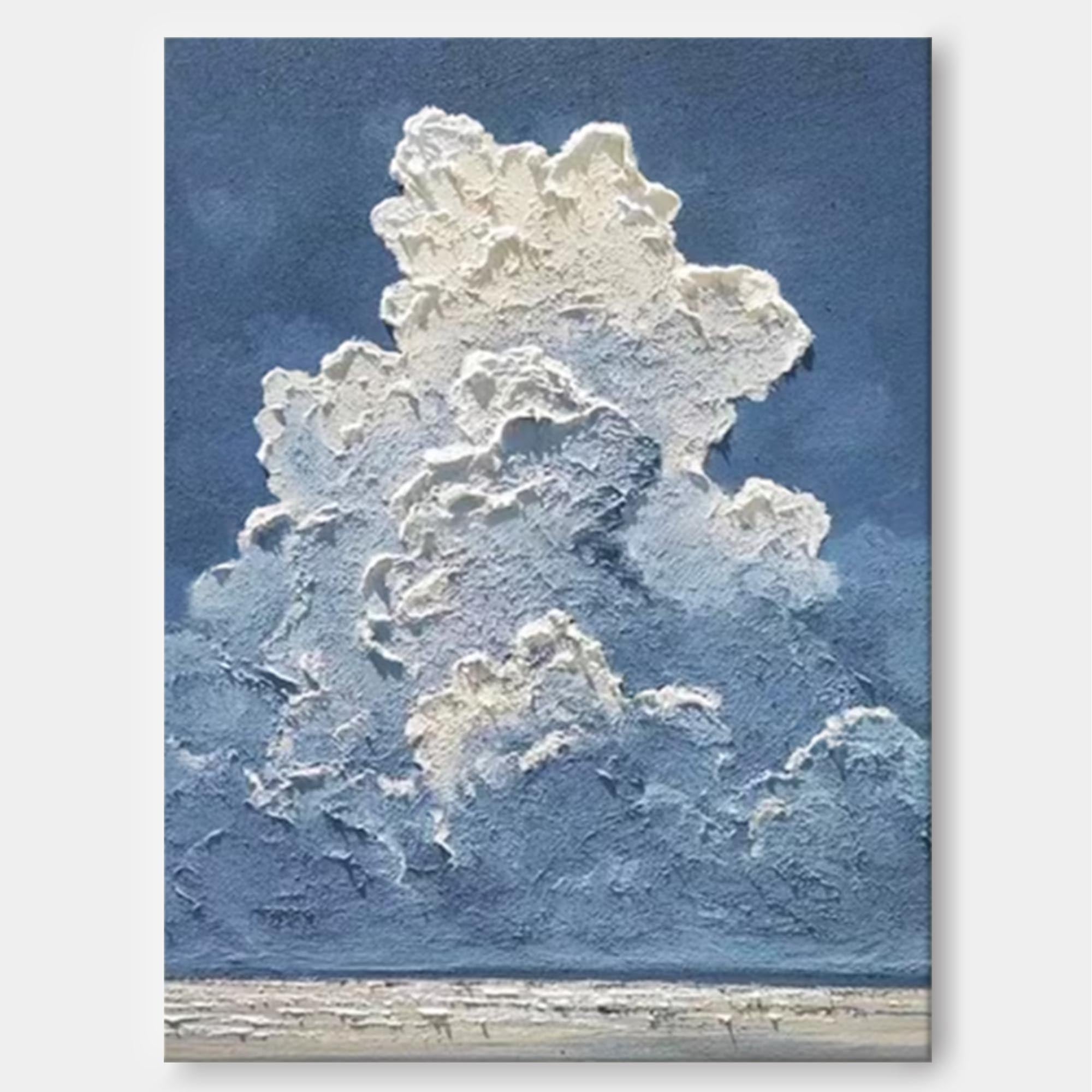 Clouds in Motion: Textured Sky Art