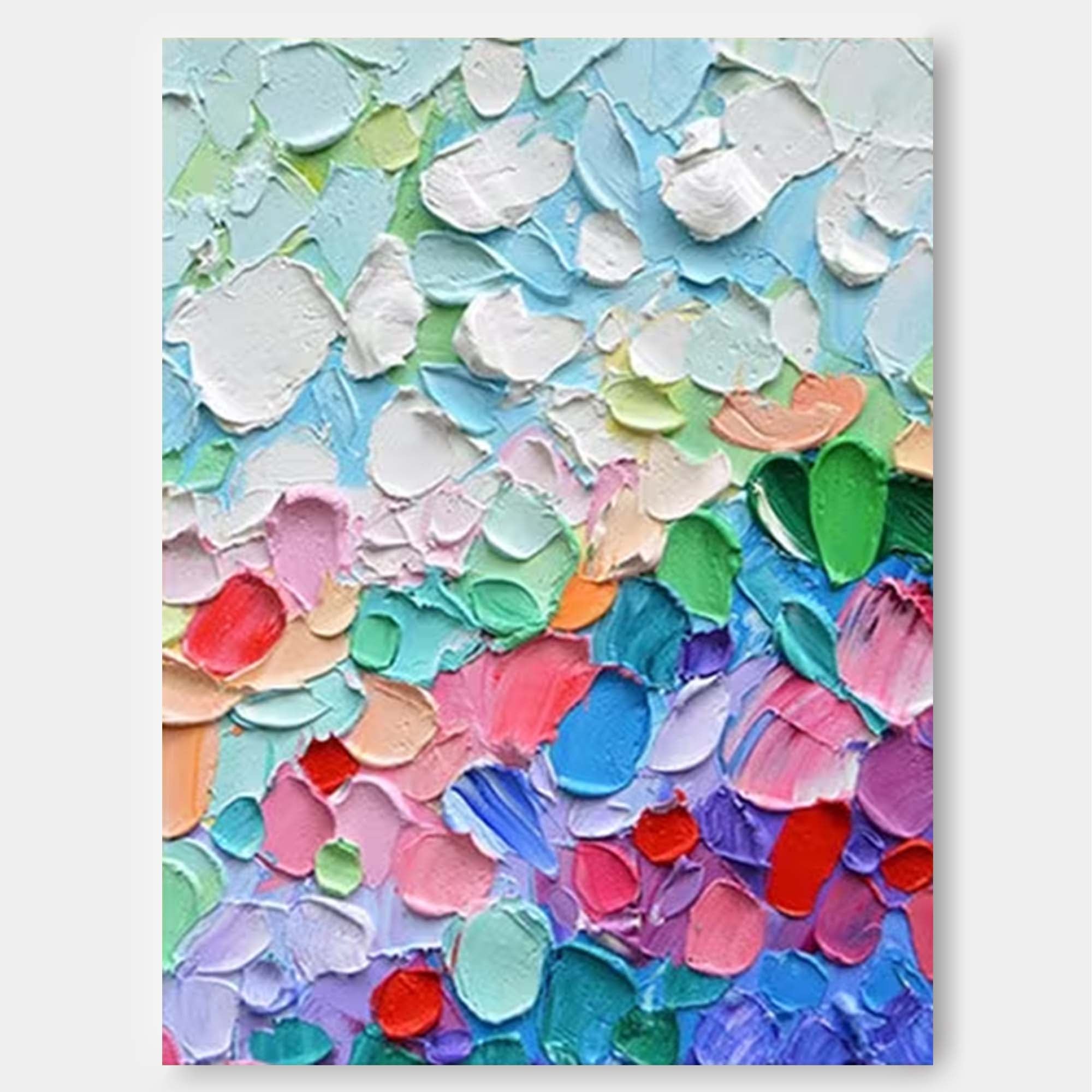 Colorful Abstract Palette Art