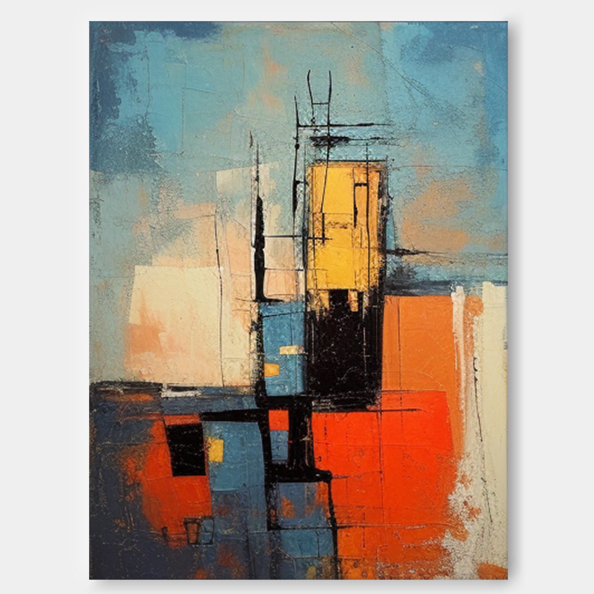 Abstract Canvas Art #AB315