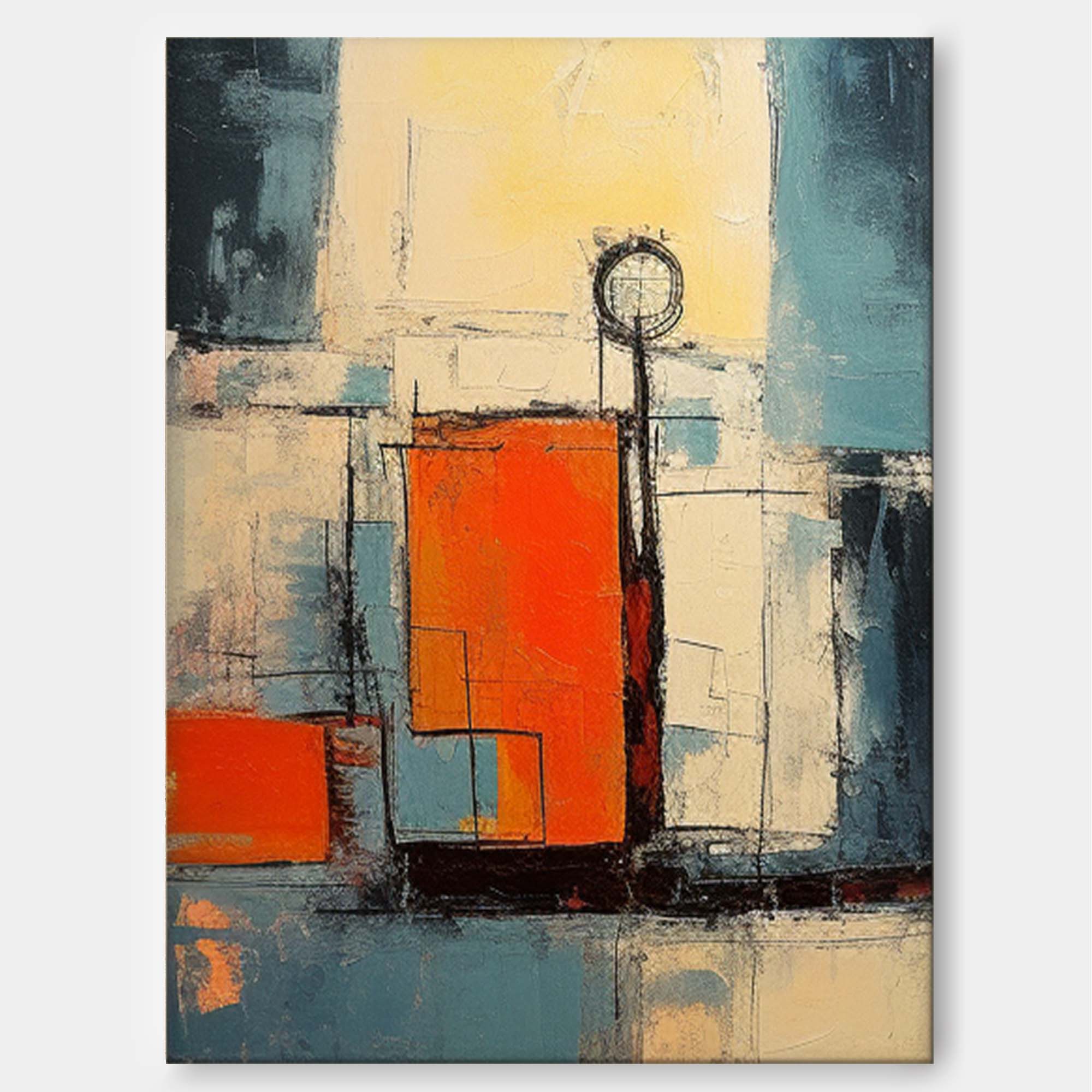 Abstract Canvas Art #AB316