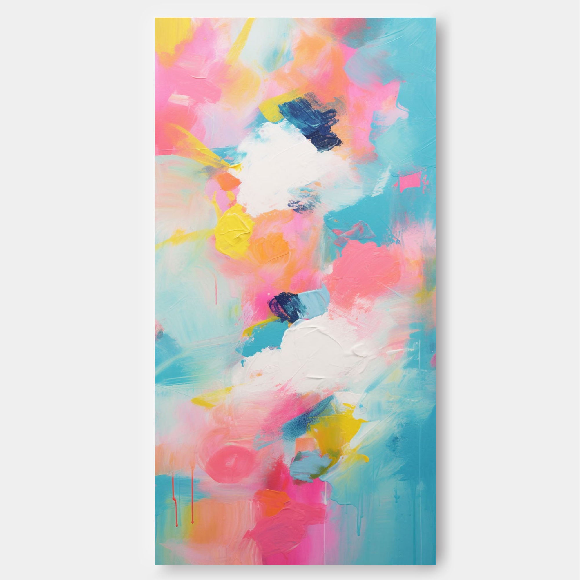 Color Symphony Abstract Canvas