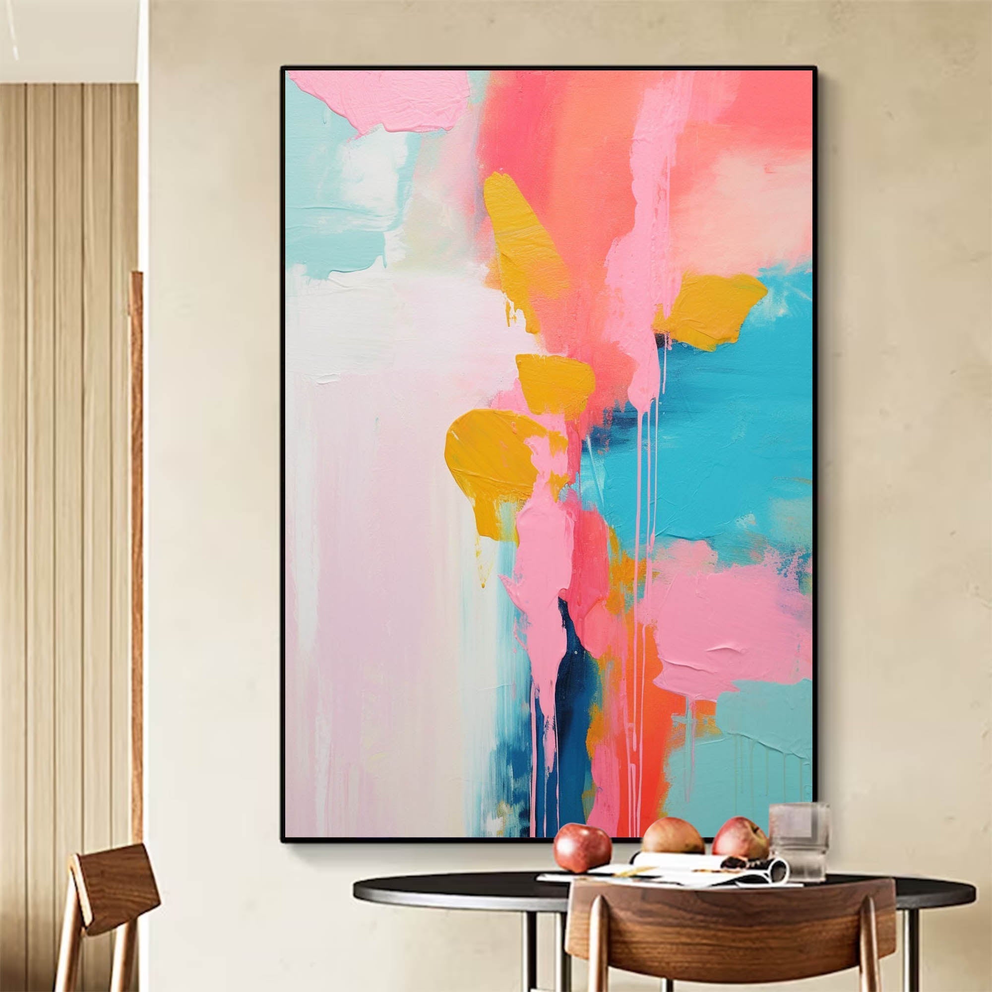 Blossom Dreams Abstract Painting