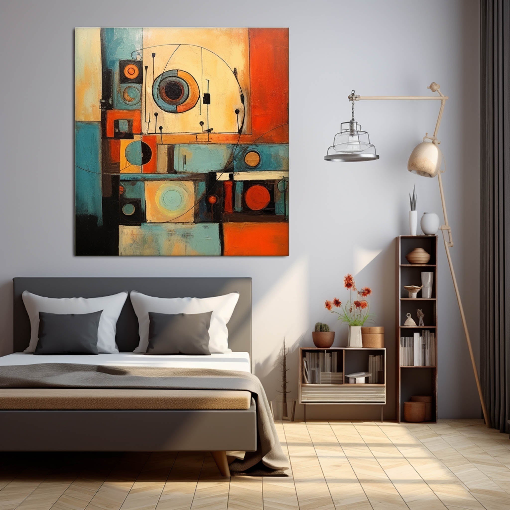 Abstract Canvas Art #AB321