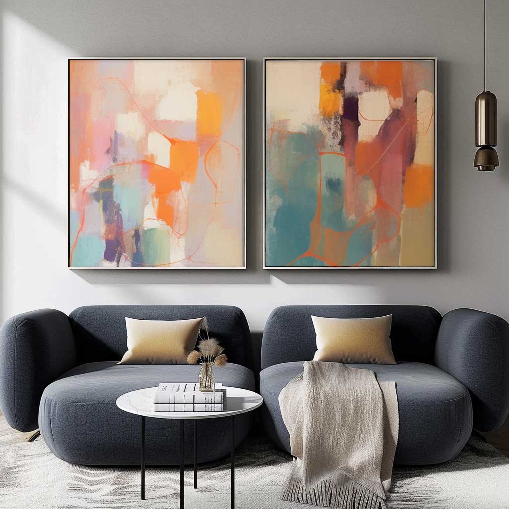Abstract Canvas Art #AB327