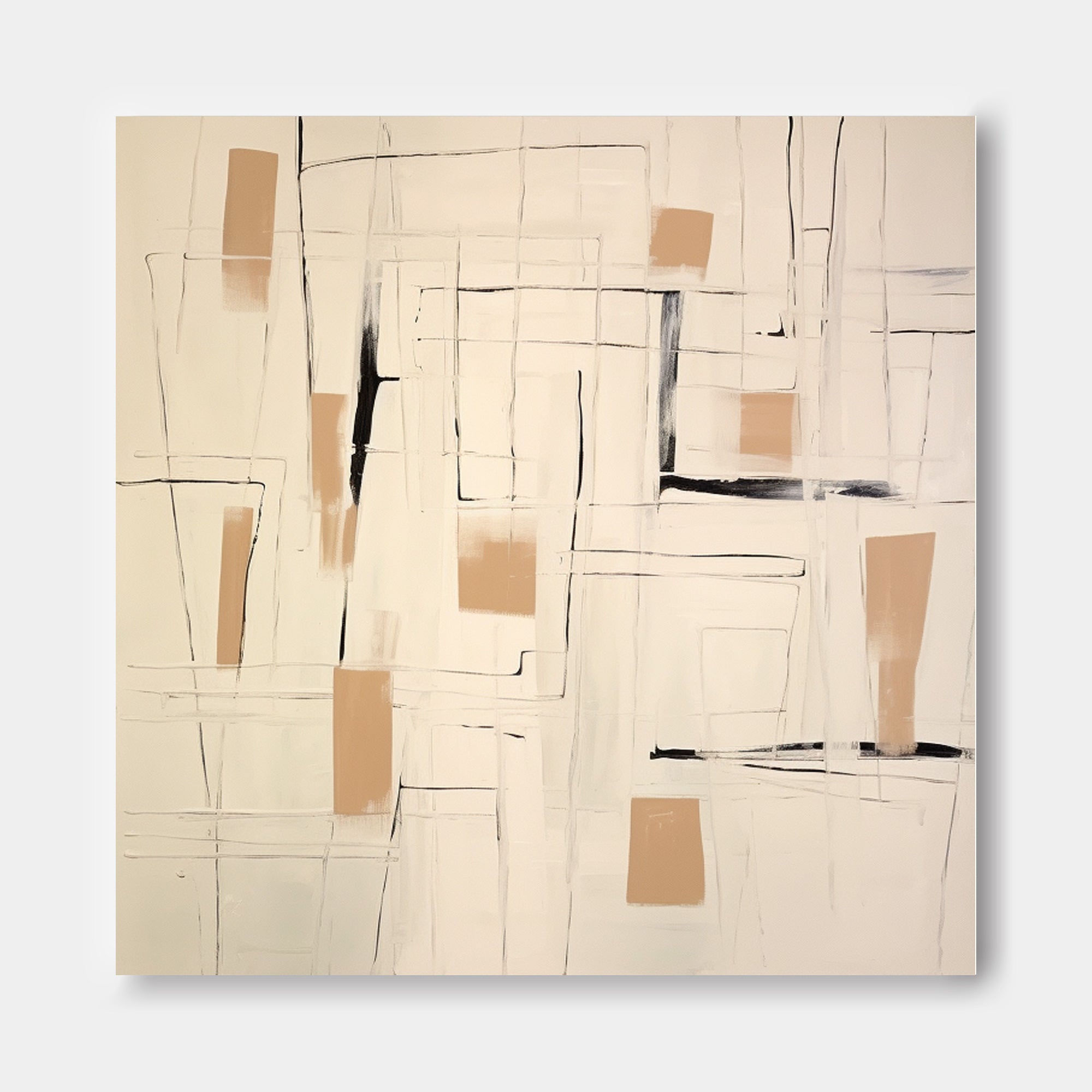 Abstract Canvas Art #AB323