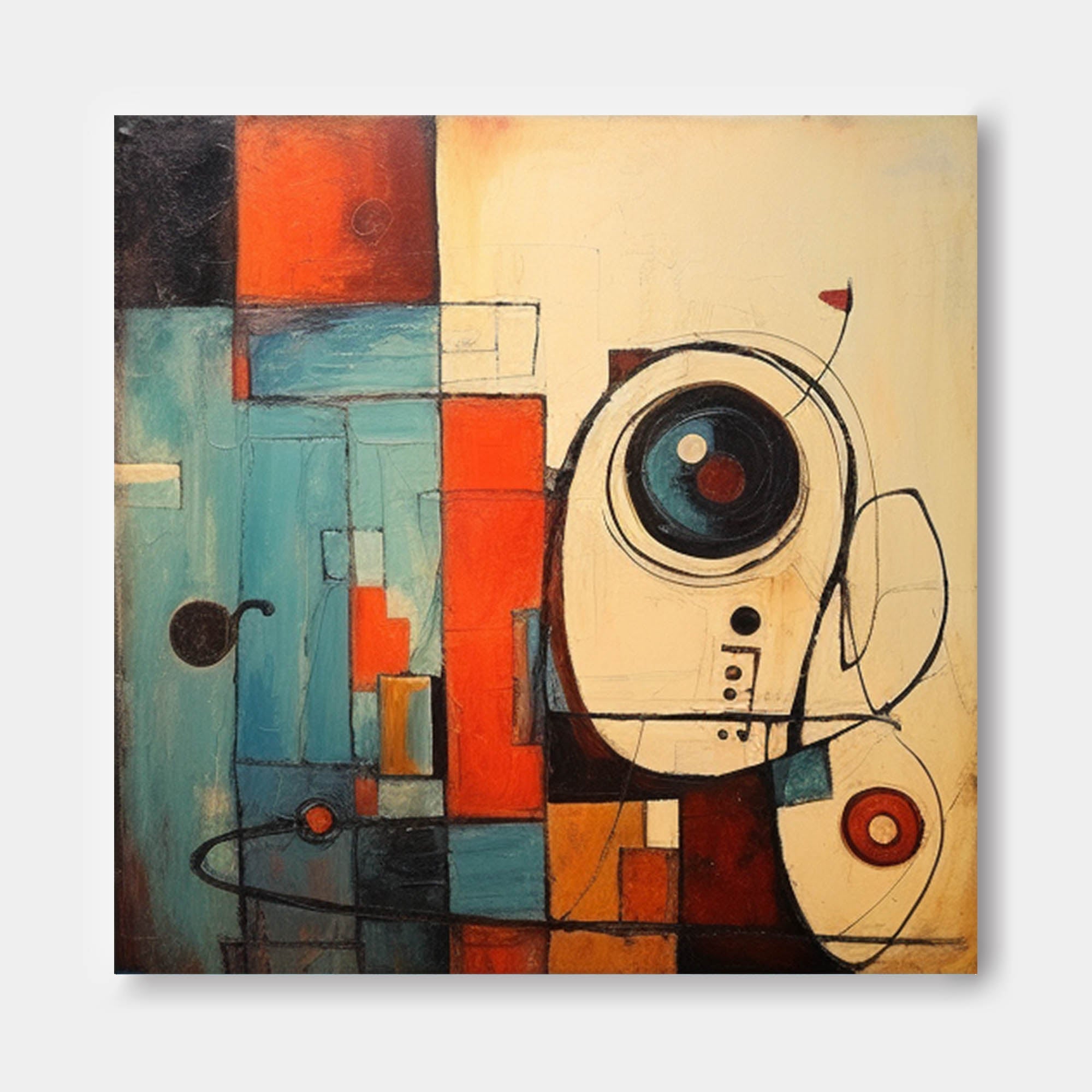 Abstract Canvas Art #AB320