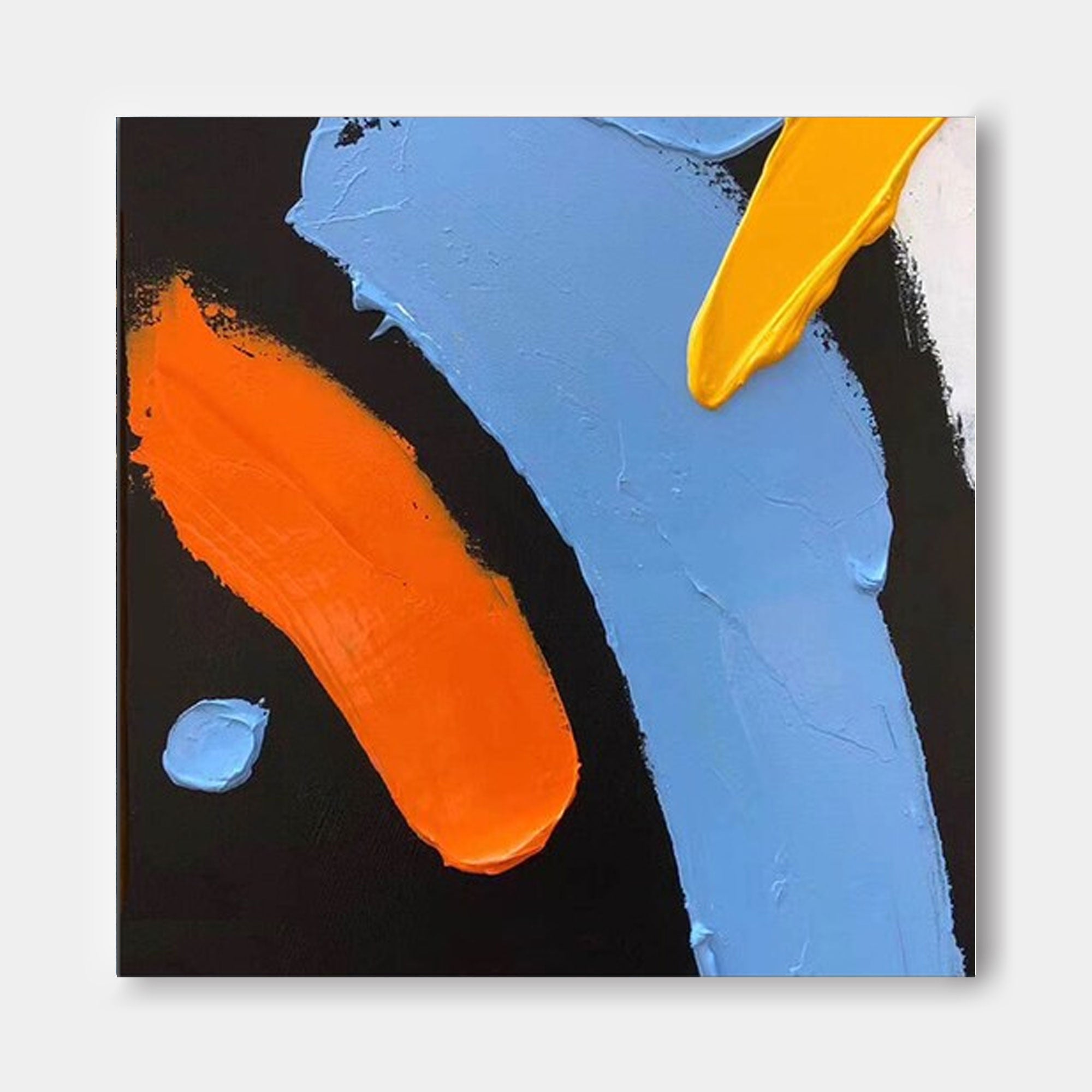 Bold Minimalist Abstract Canvas