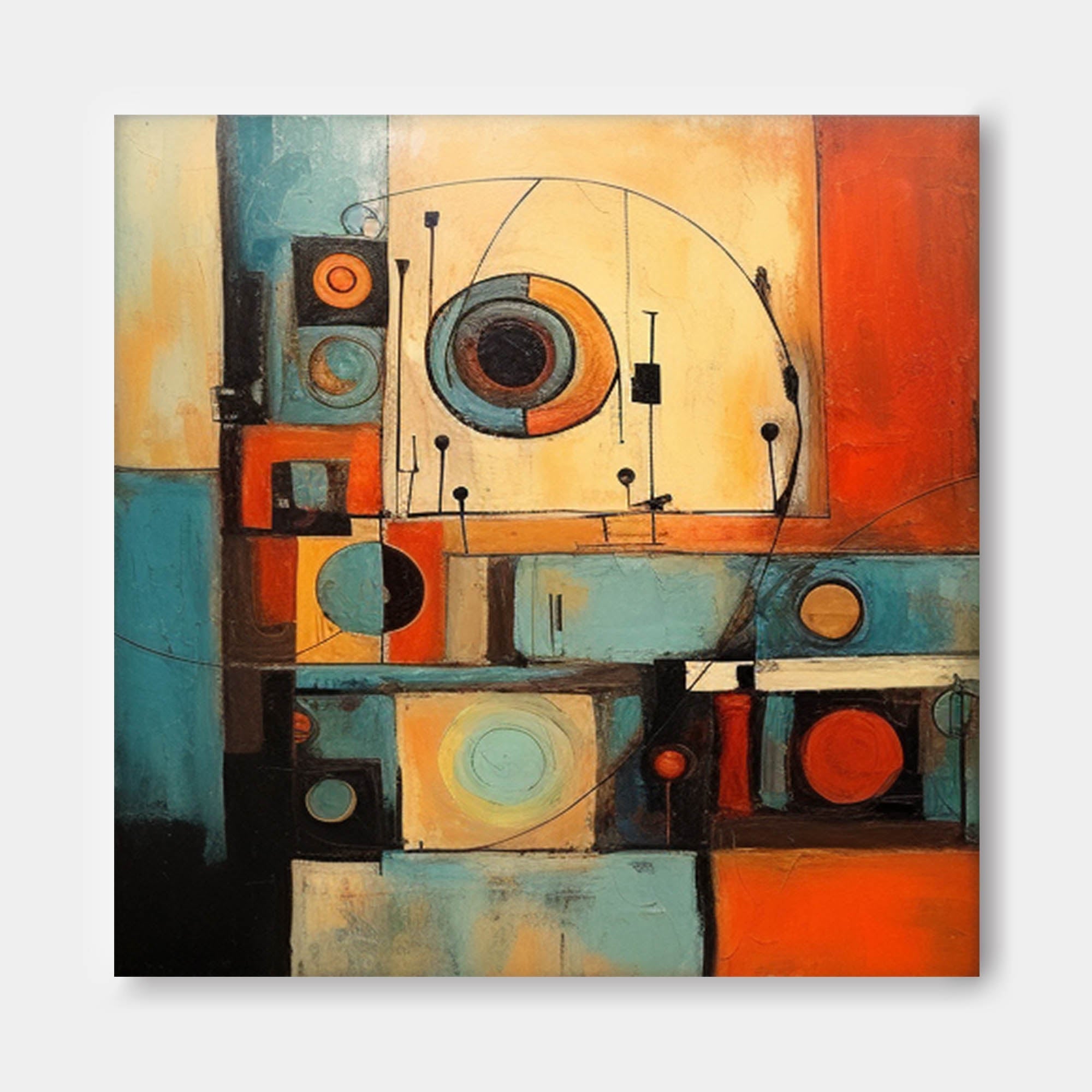 Abstract Canvas Art #AB321