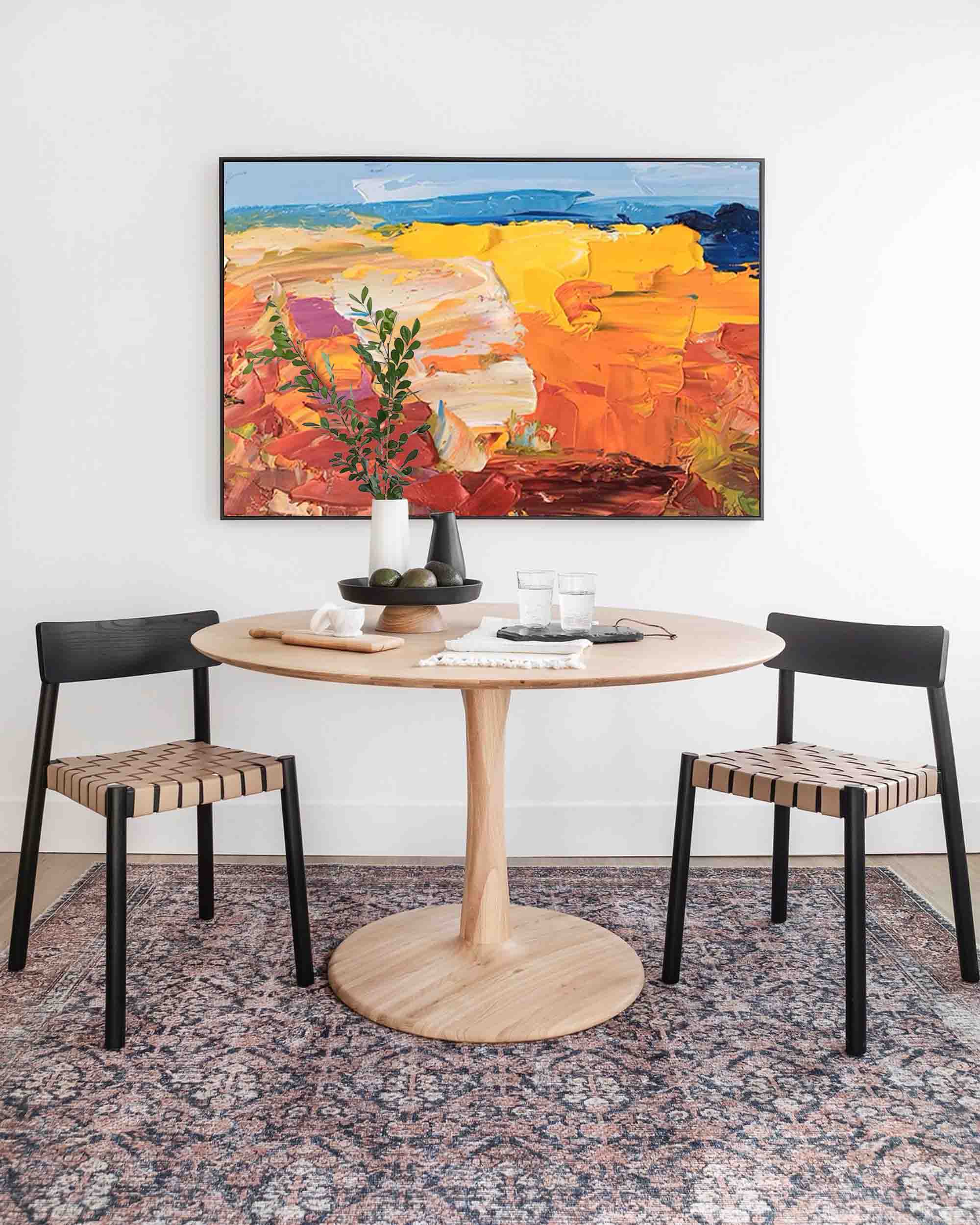 Bold Landscape Abstract Oil Art