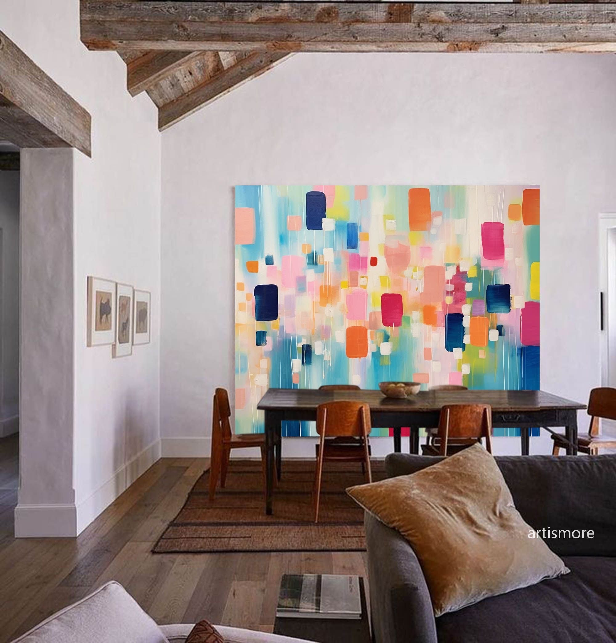 Colorful Geometric Abstract Art