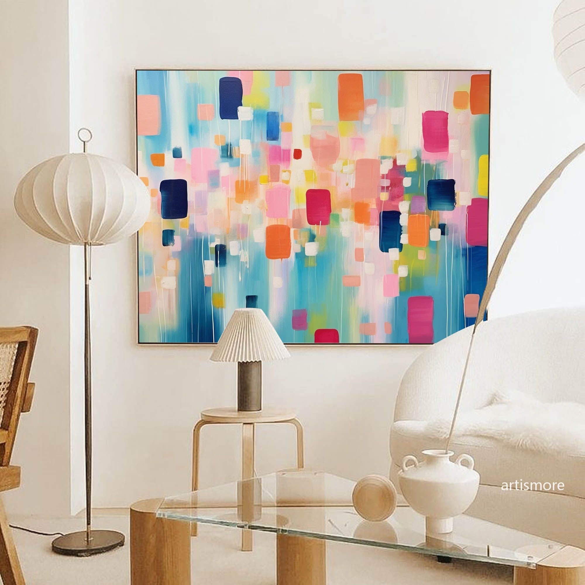 Colorful Geometric Abstract Art