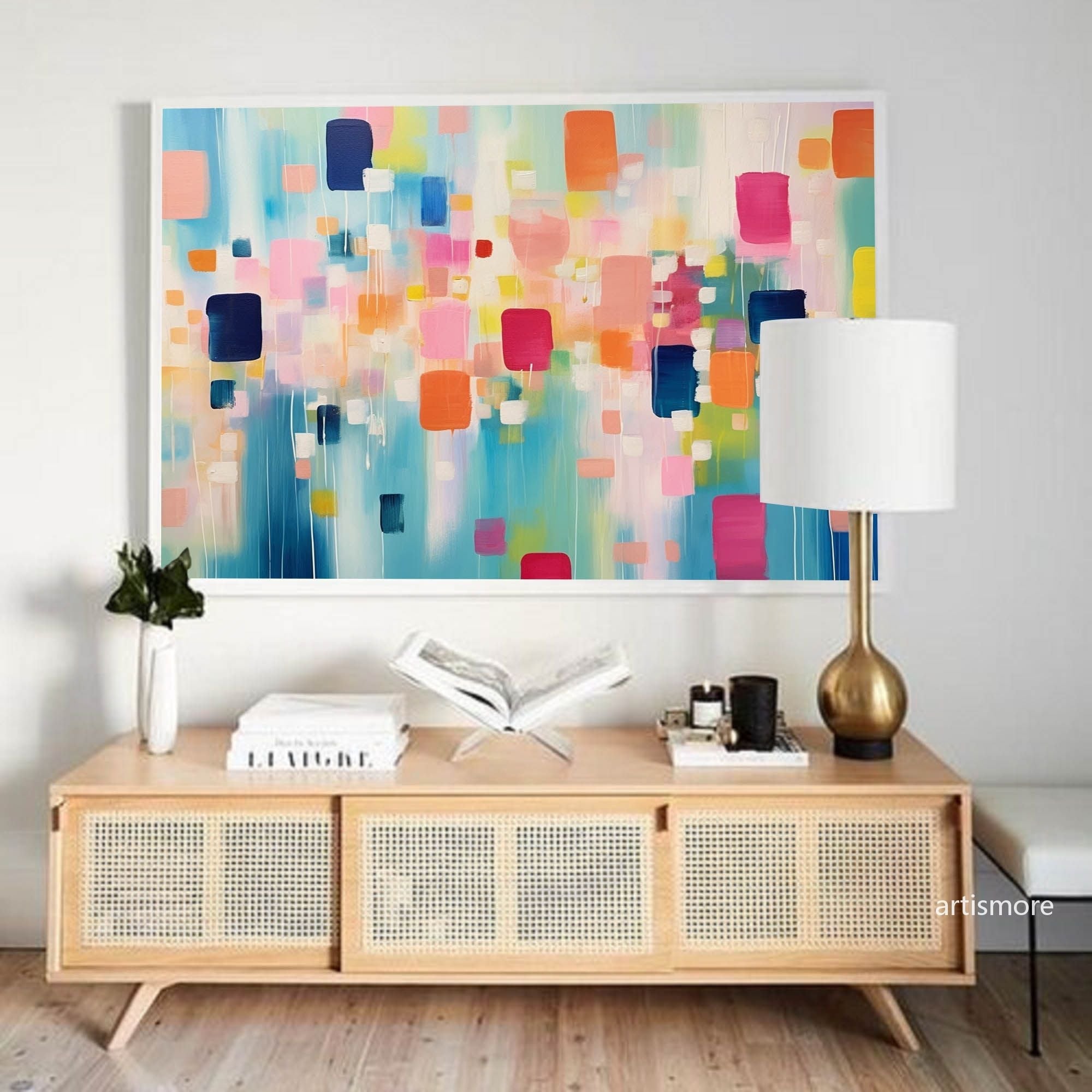 Colorful Geometric Abstract Art